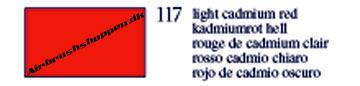 Light Cadmium Red 117 Farber Castell farveblyant 